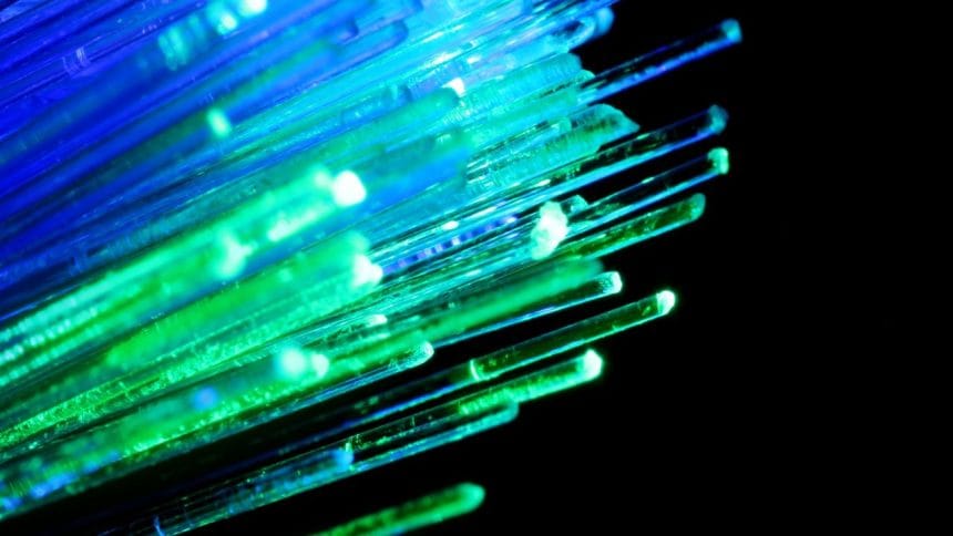 Planta de producción de fibra óptica de Corning en EE. UU.