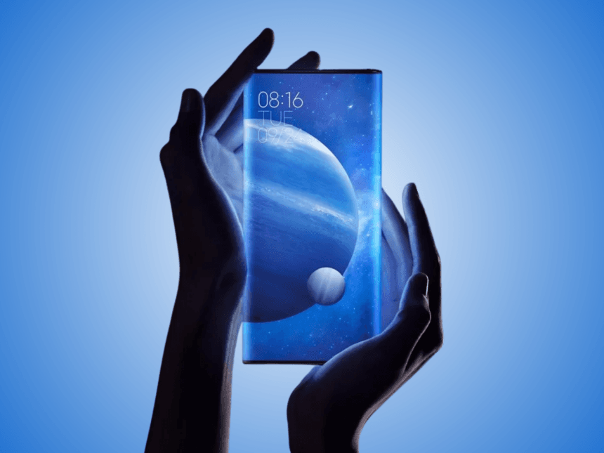 Xiaomi Mix 5 móvil concepto pantalla sin agujeros