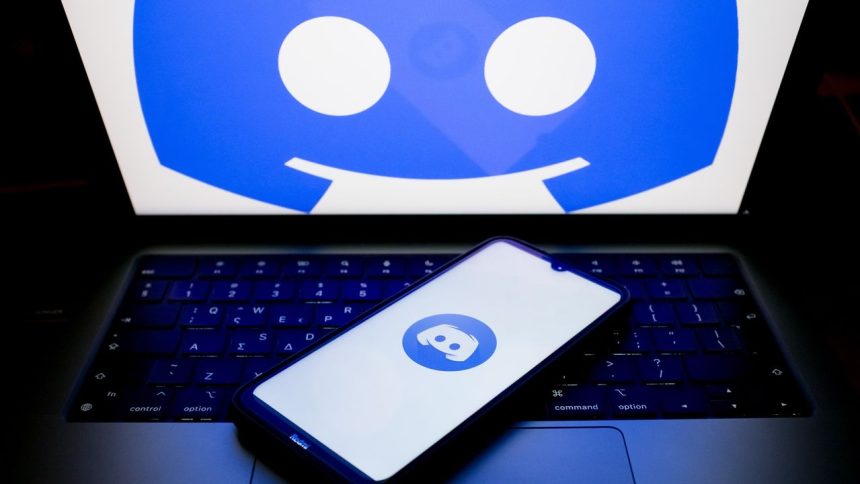 Interfaz de Discord mostrando error de conexión