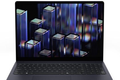 Dell 14S vista frontal en aluminio