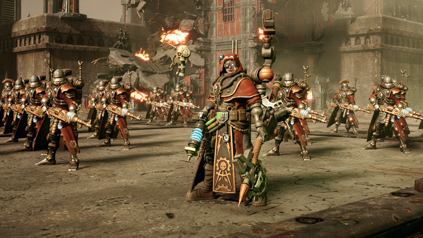 Gameplay de Adeptus Mechanicus en Dawn of War IV