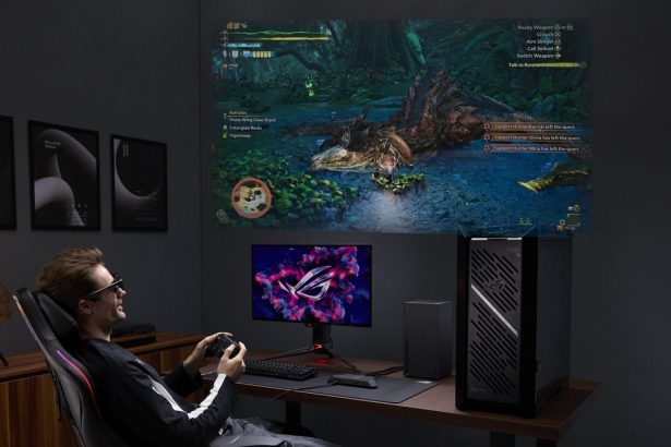 Asus ROG Xreal R1 vista frontal