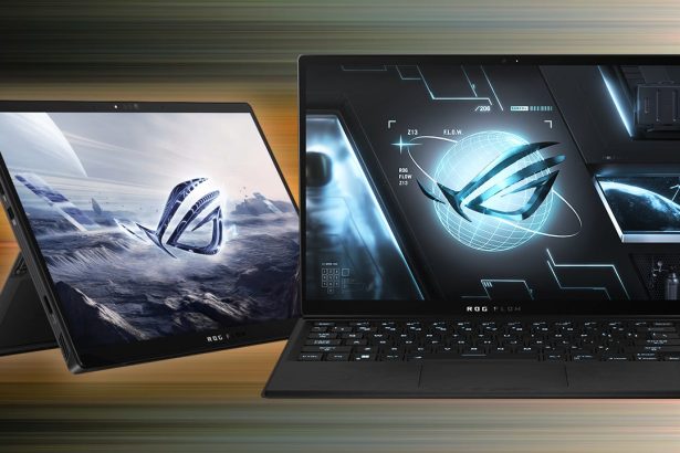 Portátil convertible Asus ROG Flow Z13 en modo tablet