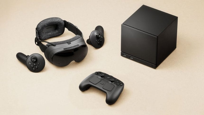 Consolas de juego Valve en almacén