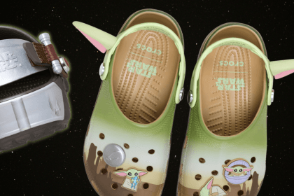 Colección Crocs Star Wars con modelos Mandaloriano y Grogu
