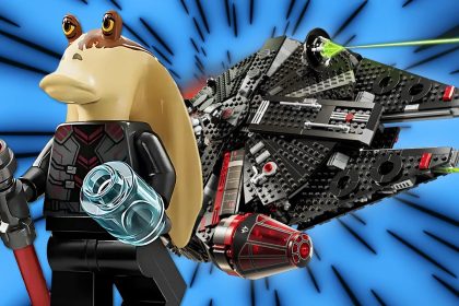 Set LEGO Star Wars Dark Falcon con Darth Jar Jar y otras minifiguras
