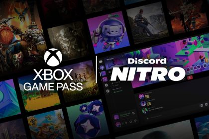 Logo de Discord Nitro junto al logo de Xbox Game Pass