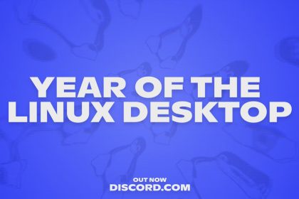Captura del cliente de Discord en Linux mostrando opciones de audio y vídeo