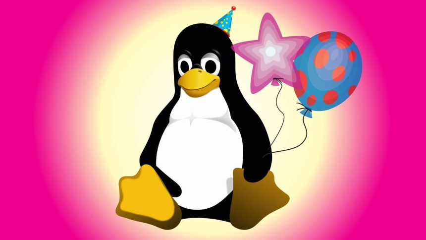 Logotipo de Tux, la mascota de Linux