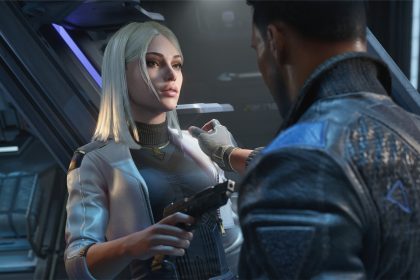 Primer plano del protagonista de The Expanse: Osiris Reborn