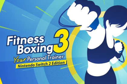Fitness Boxing 3 en Switch 2 corrigiendo postura con cámara USB-C