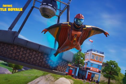 Logotipo de Fortnite en la pantalla de un iPhone