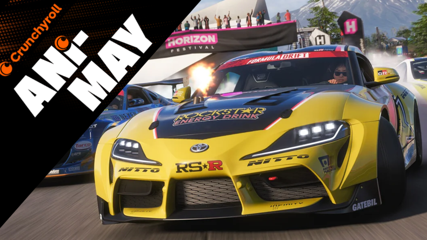 Forza Horizon 6 colaboración con Crunchyroll coche gratis