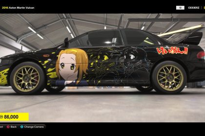 Interfaz de Forza Horizon 6 mostrando menú de Creative Hub