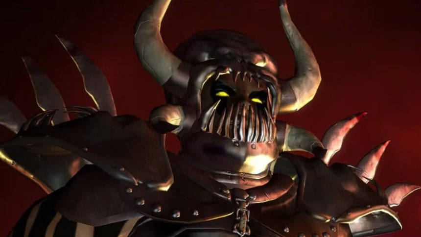 Portada clásica de Baldur's Gate 2 con un paisaje oscuro de la Costa de la Espada