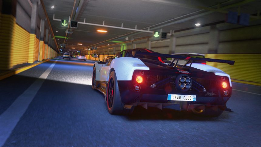 Captura del tráiler de Gear.Club Unlimited 3 mostrando coches en carrera