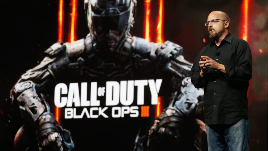 David Vonderhaar en evento de videojuegos