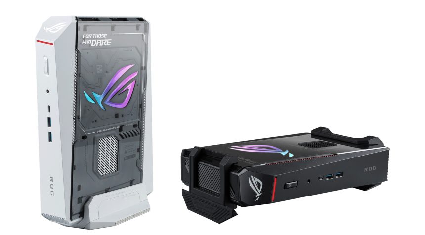 ASUS ROG NUC 16 con procesador Intel y GPU NVIDIA RTX 5080