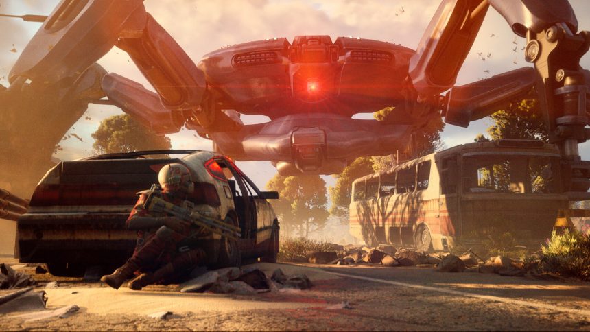 Captura de Arc Raiders mostrando la interfaz anti-trampas