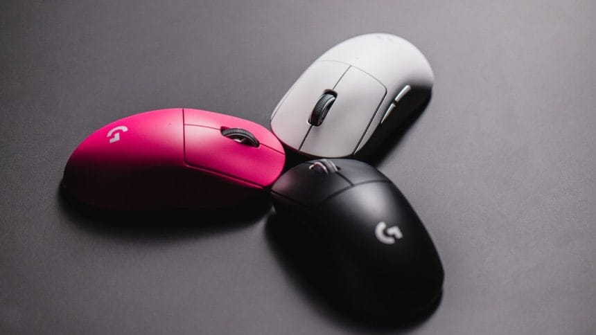 Imagen ilustrativa de varios modelos de ratones gaming