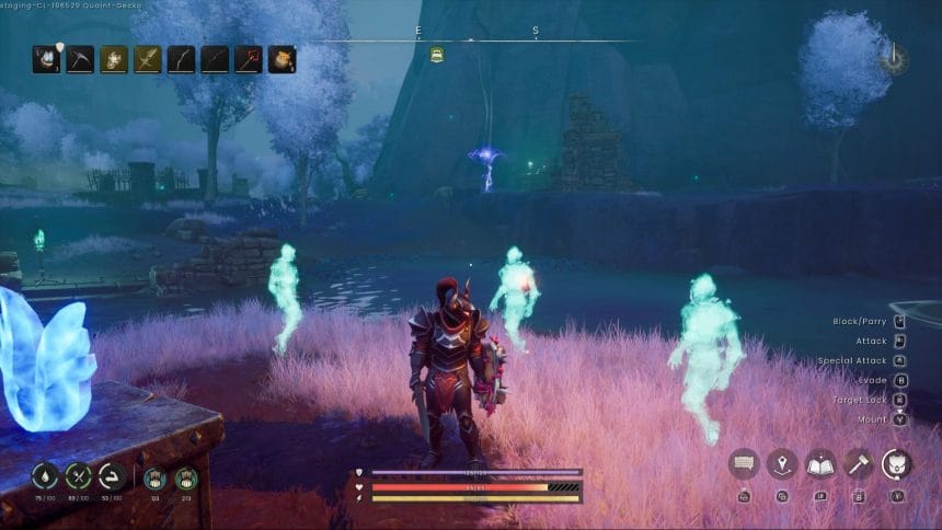 Mapa de localización de fantasmas en RuneScape Dragonwilds