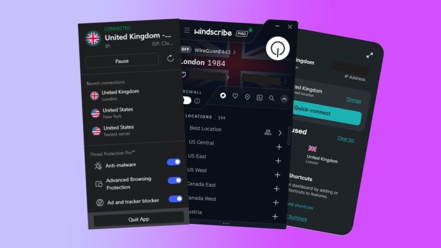 Gráfico comparativo de latencia en juegos con distintas VPN