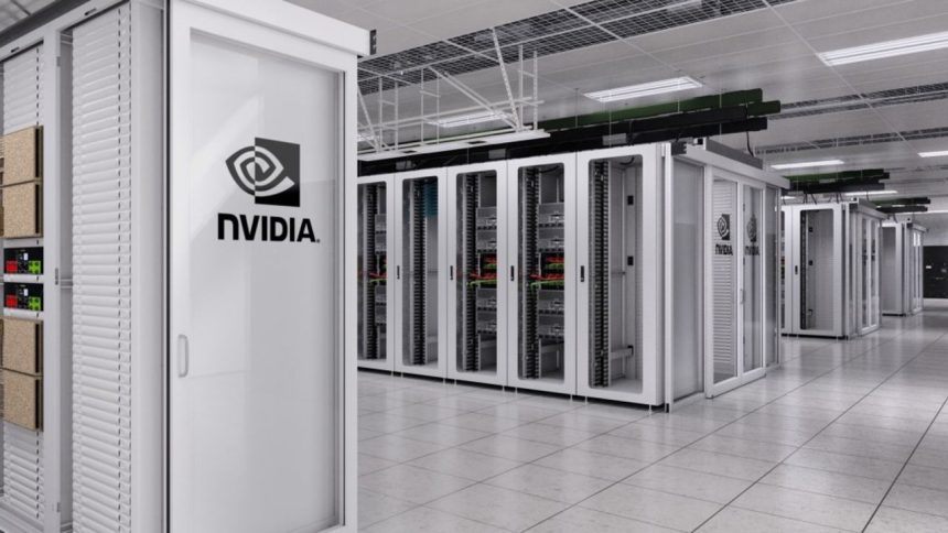 Mini centro de datos junto a una subestación eléctrica