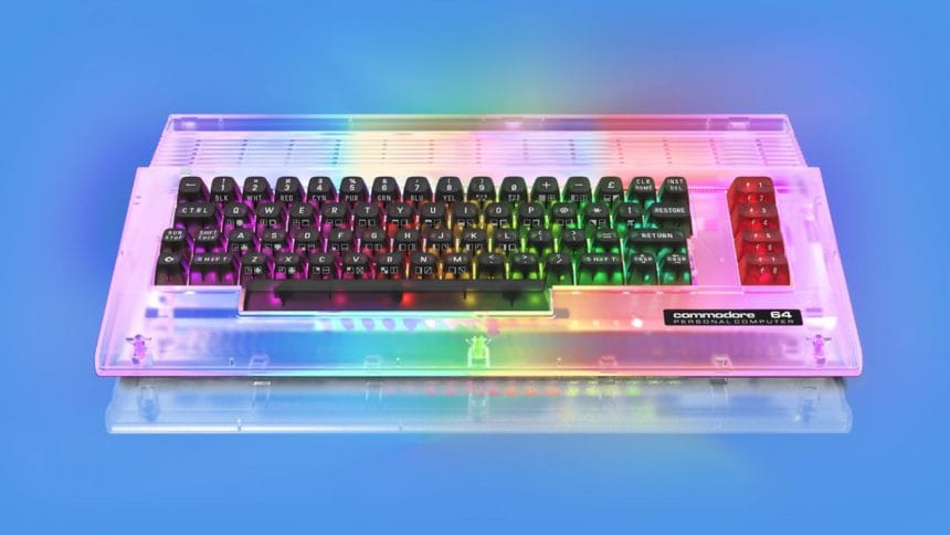 Commodore 64C Ultimate Edition en su diseño clásico