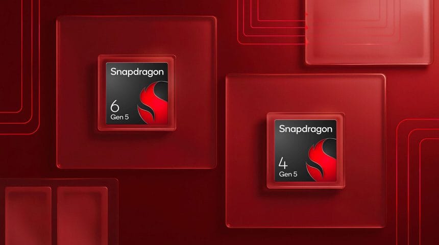 Procesador Snapdragon en un dispositivo móvil