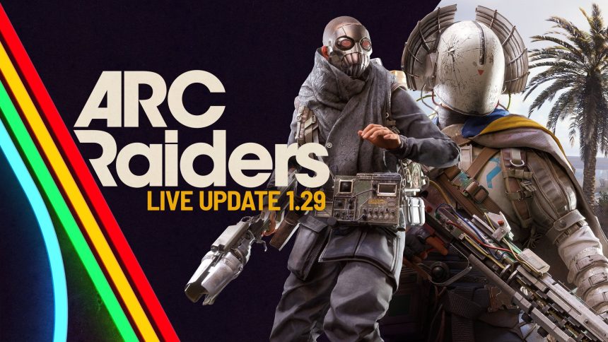 Logotipo de ARC Raiders con mención a Denuvo