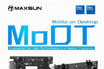 placas base MaxSun MS-MoDT 230H y 205H con procesadores Intel Core H-Series