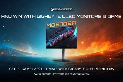 Monitor OLED de GIGABYTE con Xbox Game Pass Ultimate