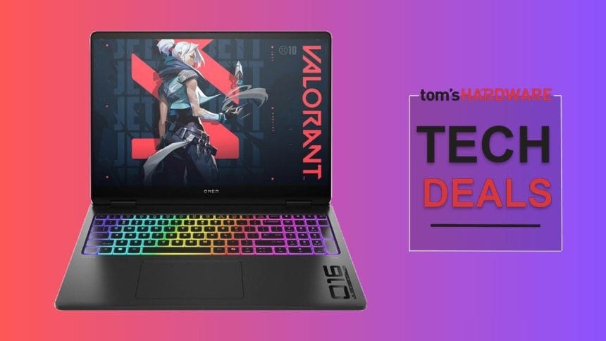 Portátil gaming HP Omen Max 16 con RTX 5080 y pantalla OLED