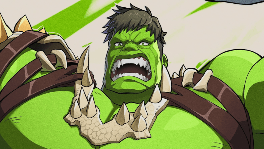 Hulk en Marvel Tokon: Fighting Souls