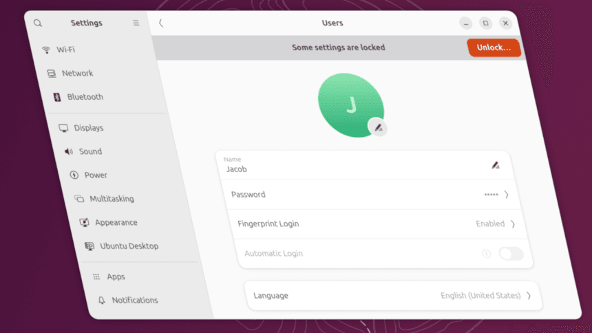 Interfaz web de la página principal de Ubuntu