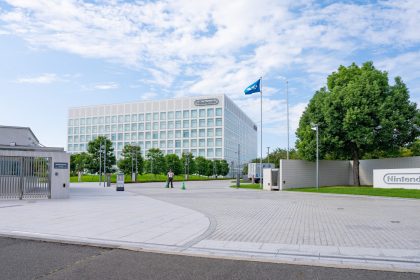 Exterior de la sede de Nintendo en Kioto