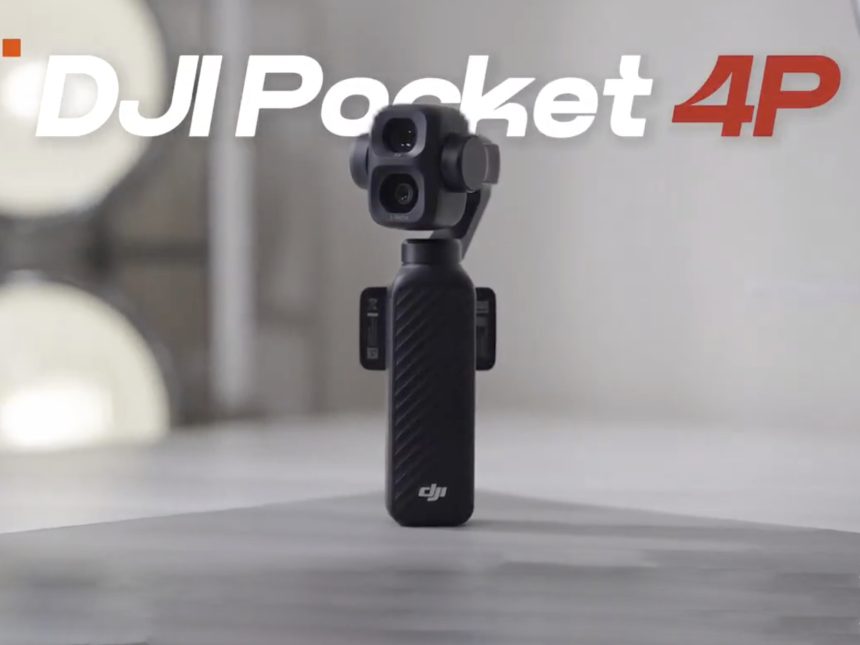 DJI Osmo Pocket 4P con zoom 3x-10x