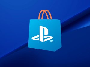 Mando de PlayStation con logo
