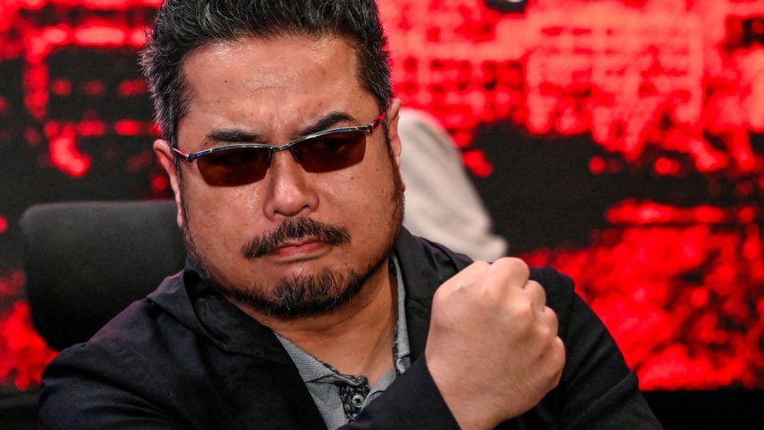 Katsuhiro Harada en evento de videojuegos