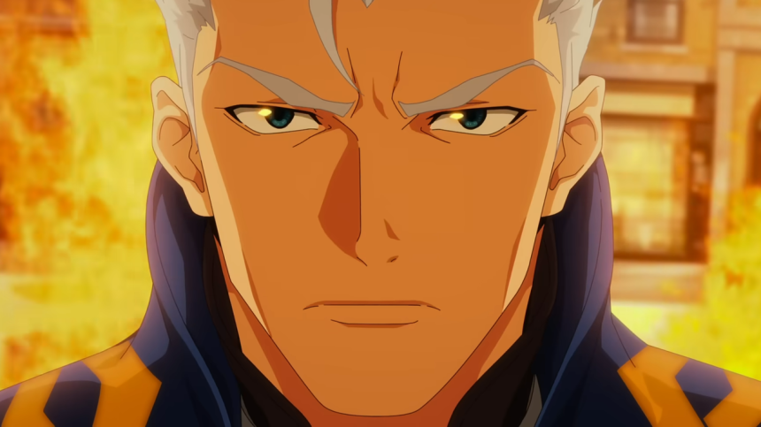 Camiseta oficial de Devil May Cry con error en el nombre de Vergil
