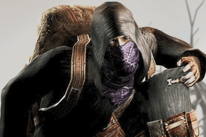Comerciante de Resident Evil 4 modificado en Resident Evil Requiem