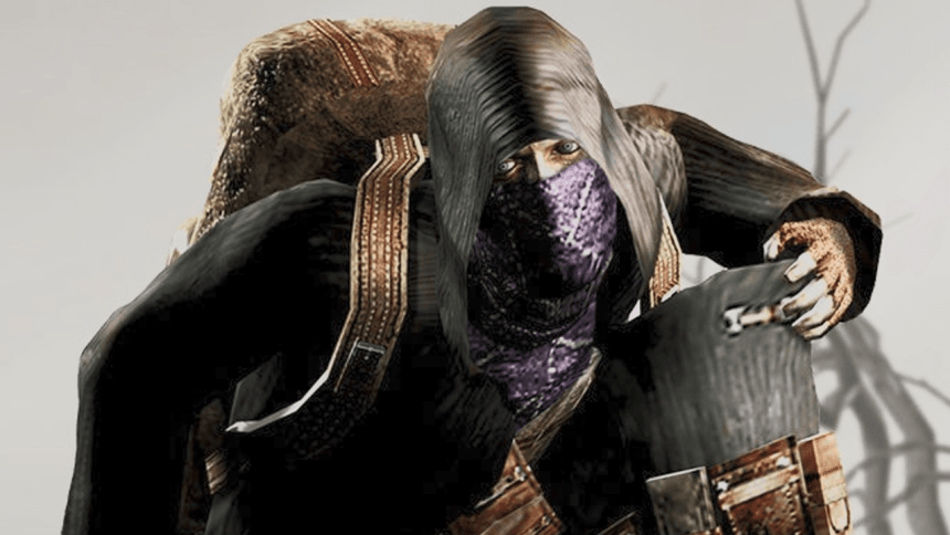Comerciante de Resident Evil 4 modificado en Resident Evil Requiem