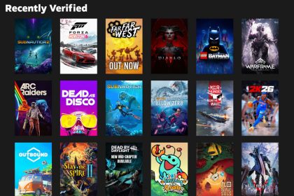 Steam Deck mostrando Subnautica 2