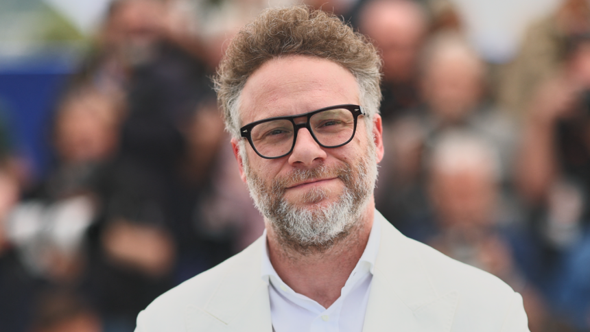 Seth Rogen hablando sobre IA y guiones