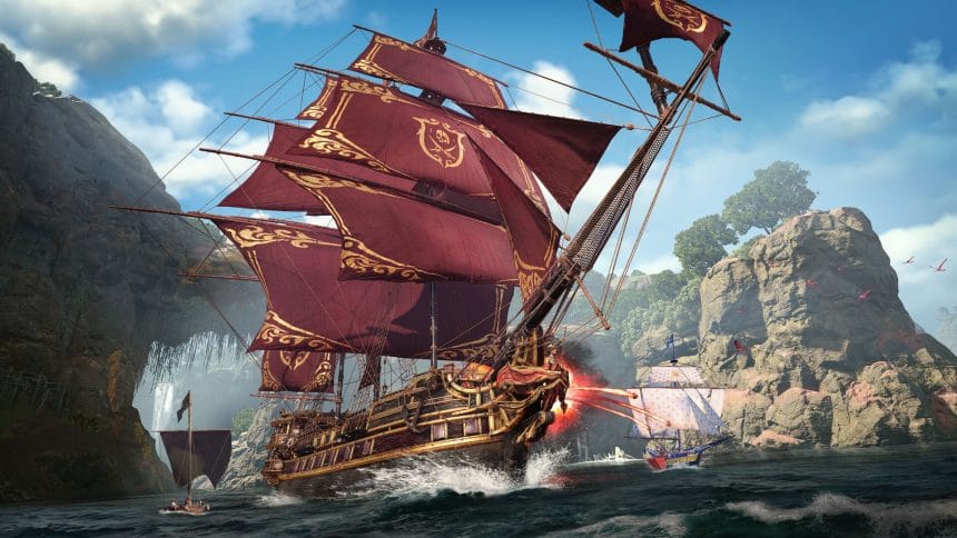 Captura del barco Galleonn en Skull and Bones