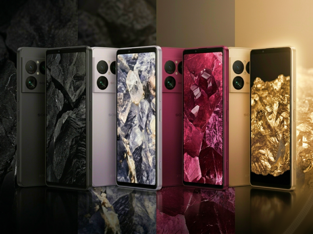 Diseño oficial Sony Xperia 1 VIII en varios colores