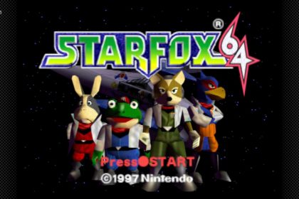Pantallazo de la nave Arwing en StarFox 64