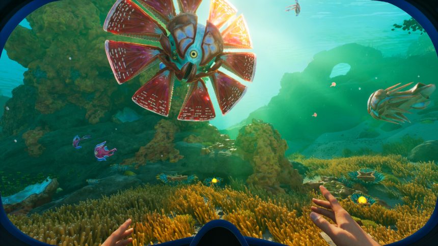 Portada de Subnautica 2 mostrando un entorno submarino