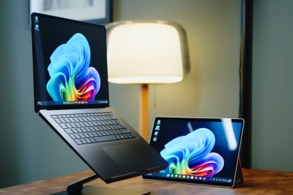 Render de un Microsoft Surface con Snapdragon X2