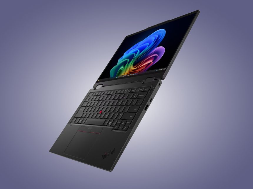 ThinkPad T14s 2 en 1 abierto